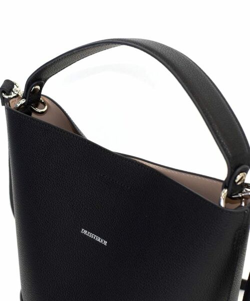 DRESSTERIOR / ドレステリア ハンドバッグ | シュリンクレザーバケットBAG | 詳細5