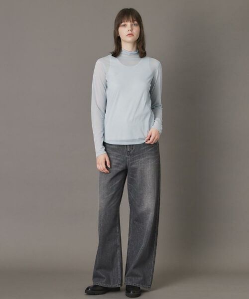 DRESSTERIOR / ドレステリア カットソー | 【シアー素材/otonaMUSE 11月号掲載】シアータートルトップス | 詳細12