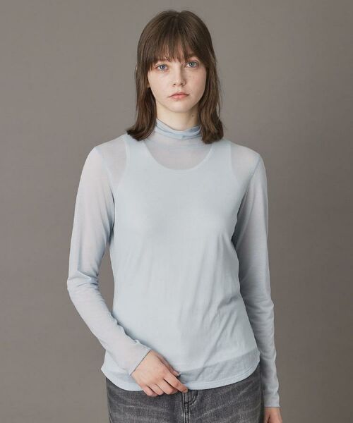 DRESSTERIOR / ドレステリア カットソー | 【シアー素材/otonaMUSE 11月号掲載】シアータートルトップス | 詳細13