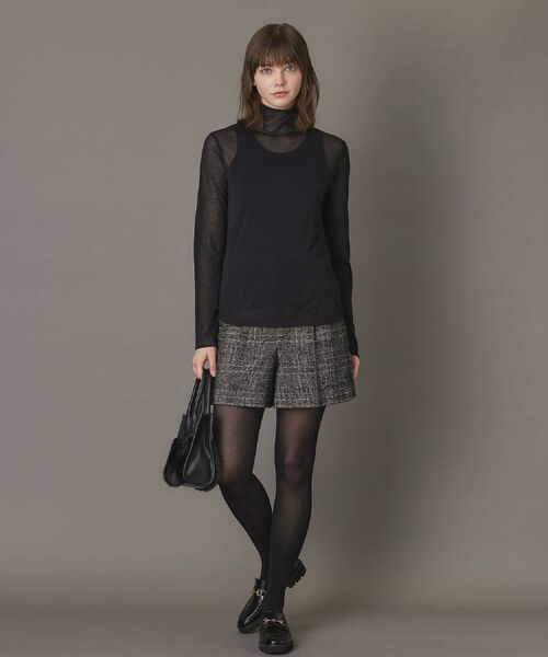 DRESSTERIOR / ドレステリア カットソー | 【シアー素材/otonaMUSE 11月号掲載】シアータートルトップス | 詳細8