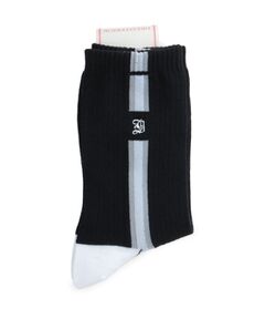 DRESSTERIOR / ドレステリア ソックス | D刺繍 ラインソックス