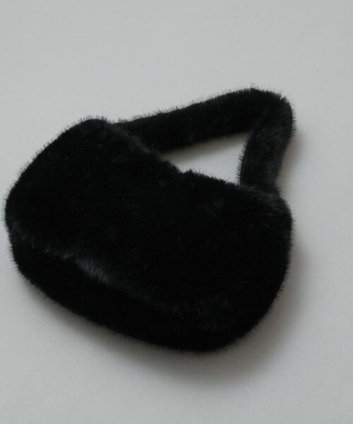 DRESSTERIOR / ドレステリア ハンドバッグ | 【CLASSY.12月号掲載】コンパクトフェイクファーバッグ | 詳細1