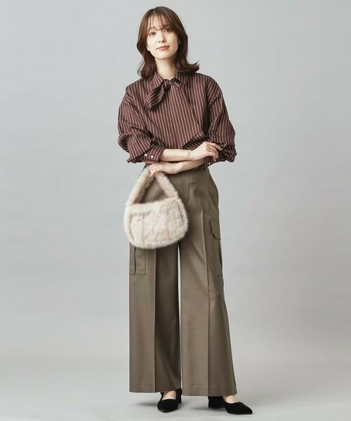 DRESSTERIOR / ドレステリア ハンドバッグ | 【CLASSY.12月号掲載】コンパクトフェイクファーバッグ | 詳細10