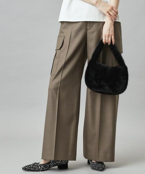 DRESSTERIOR / ドレステリア ハンドバッグ | 【CLASSY.12月号掲載】コンパクトフェイクファーバッグ | 詳細9