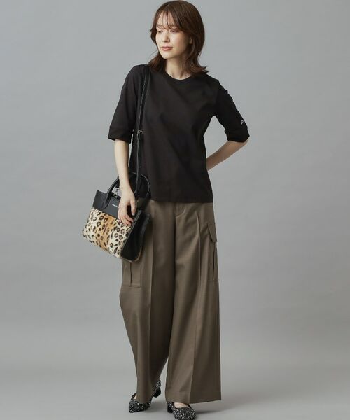 DRESSTERIOR / ドレステリア トートバッグ | 【CLASSY.12月号掲載】フェイクファーコンビリサイクルレザートートバッグ | 詳細4