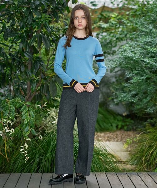 DRESSTERIOR / ドレステリア ニット・セーター | ファインメリノクルーネックラインプルオーバー | 詳細9