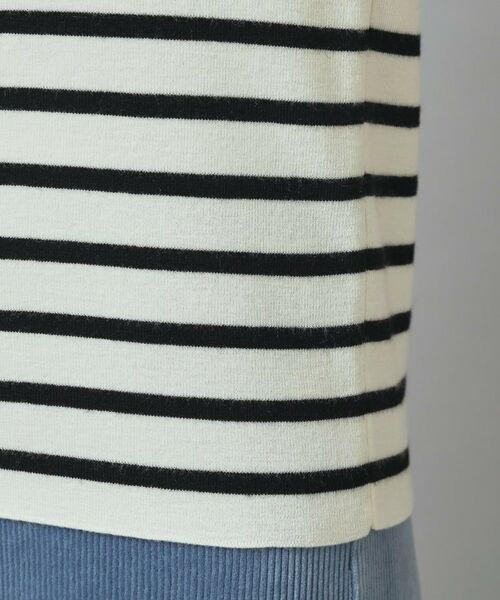 DRESSTERIOR / ドレステリア ニット・セーター | ストレッチフルニードルボーダーニット | 詳細13