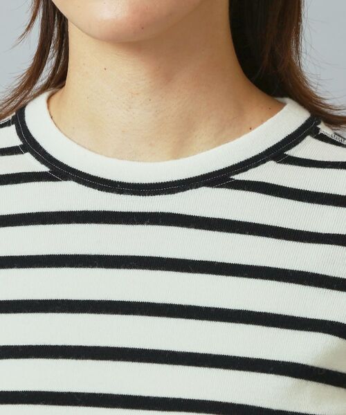 DRESSTERIOR / ドレステリア ニット・セーター | ストレッチフルニードルボーダーニット | 詳細4