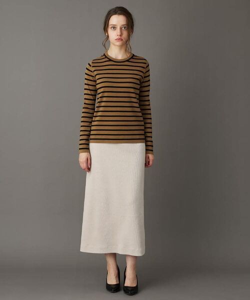 DRESSTERIOR / ドレステリア ニット・セーター | ストレッチフルニードルボーダーニット | 詳細8