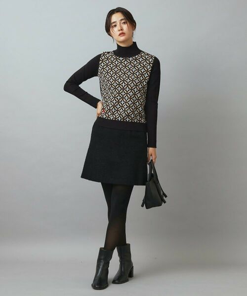 DRESSTERIOR / ドレステリア ニット・セーター | オーバーラップサークルタートルネック | 詳細3