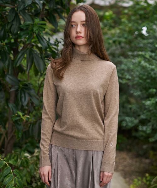DRESSTERIOR / ドレステリア ニット・セーター | 【CLASSY.12月号/otonaMUSE11月号掲載】ウールブレンド天竺タートルニット | 詳細16