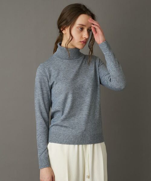 DRESSTERIOR / ドレステリア ニット・セーター | 【CLASSY.12月号/otonaMUSE11月号掲載】ウールブレンド天竺タートルニット | 詳細2