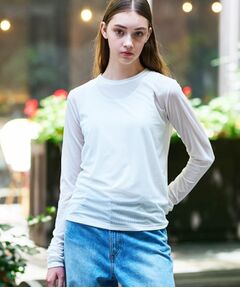 DRESSTERIOR / ドレステリア カットソー | 【洗える/リブベロア】シアーリブベロアカットソー