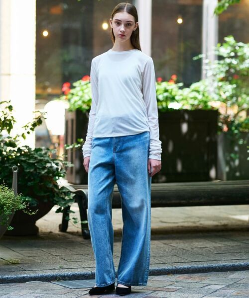 DRESSTERIOR / ドレステリア カットソー | 【洗える/リブベロア】シアーリブベロアカットソー | 詳細2