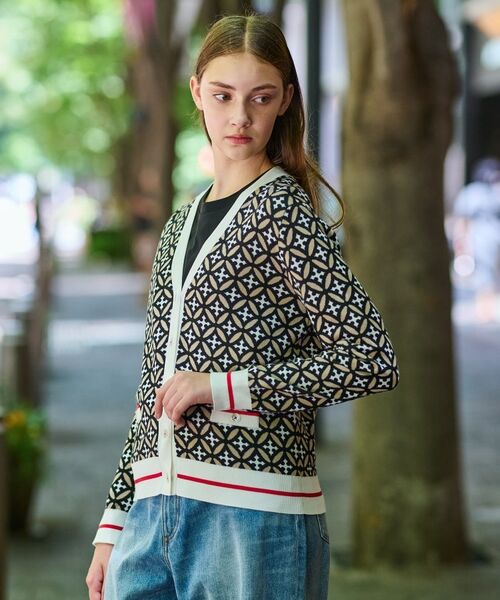 DRESSTERIOR / ドレステリア カーディガン・ボレロ | オーバーラップサークルVネックカーディガン | 詳細10