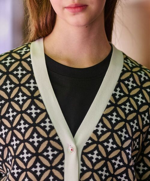 DRESSTERIOR / ドレステリア カーディガン・ボレロ | オーバーラップサークルVネックカーディガン | 詳細13