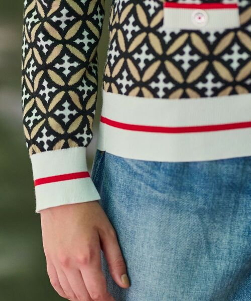 DRESSTERIOR / ドレステリア カーディガン・ボレロ | オーバーラップサークルVネックカーディガン | 詳細14