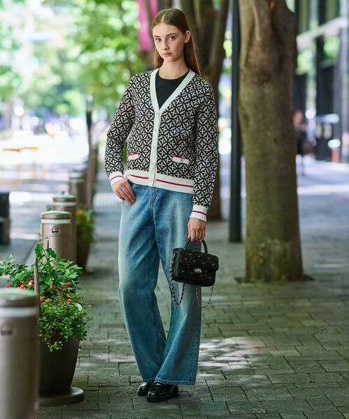 DRESSTERIOR / ドレステリア カーディガン・ボレロ | オーバーラップサークルVネックカーディガン | 詳細2