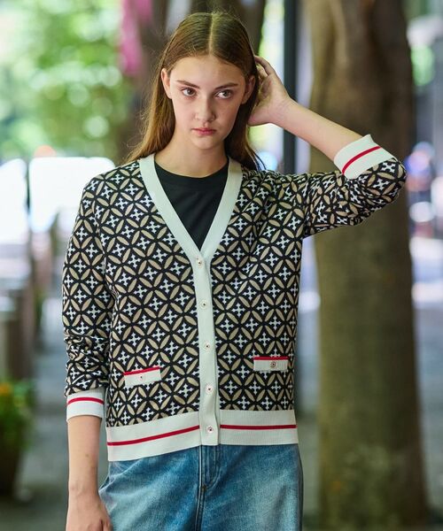 DRESSTERIOR / ドレステリア カーディガン・ボレロ | オーバーラップサークルVネックカーディガン | 詳細5