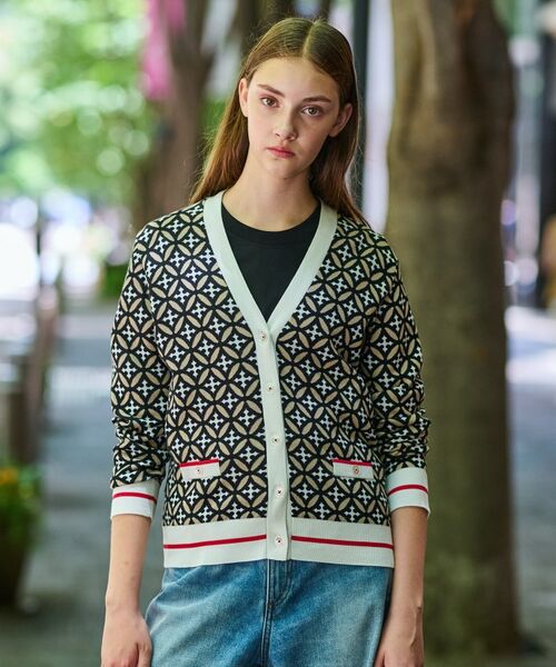 DRESSTERIOR / ドレステリア カーディガン・ボレロ | オーバーラップサークルVネックカーディガン | 詳細6