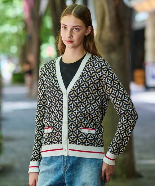 DRESSTERIOR / ドレステリア カーディガン・ボレロ | オーバーラップサークルVネックカーディガン | 詳細8