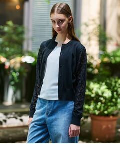 DRESSTERIOR / ドレステリア カーディガン・ボレロ | オーバーラップオパールスリーブカーディガン