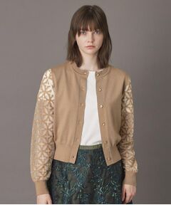 DRESSTERIOR / ドレステリア カーディガン・ボレロ | オーバーラップオパールスリーブカーディガン