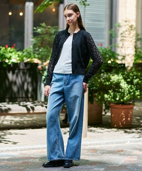 DRESSTERIOR / ドレステリア カーディガン・ボレロ | オーバーラップオパールスリーブカーディガン | 詳細1