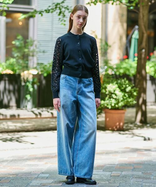 DRESSTERIOR / ドレステリア カーディガン・ボレロ | オーバーラップオパールスリーブカーディガン | 詳細3