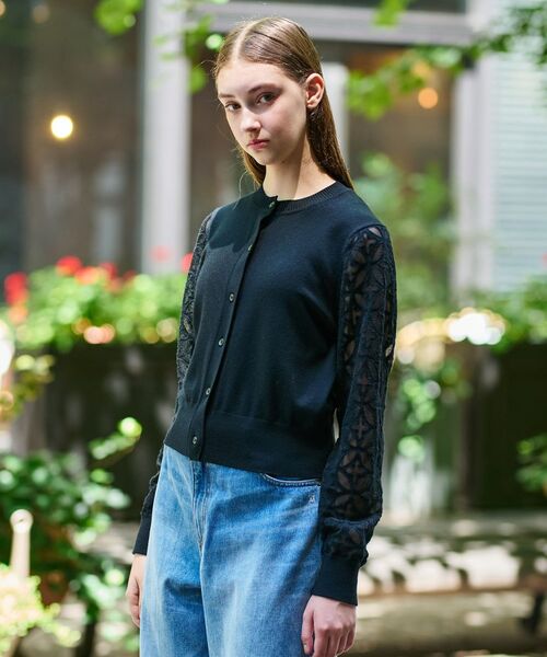 DRESSTERIOR / ドレステリア カーディガン・ボレロ | オーバーラップオパールスリーブカーディガン | 詳細7