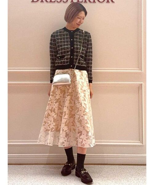 DRESSTERIOR / ドレステリア カーディガン・ボレロ | 【otonaMUSE 11月号掲載】ツイードニットカーディガン | 詳細15