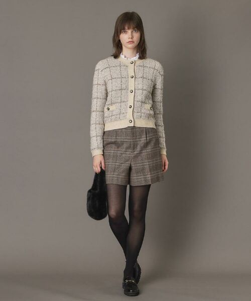 DRESSTERIOR / ドレステリア カーディガン・ボレロ | 【otonaMUSE 11月号掲載】ツイードニットカーディガン | 詳細3