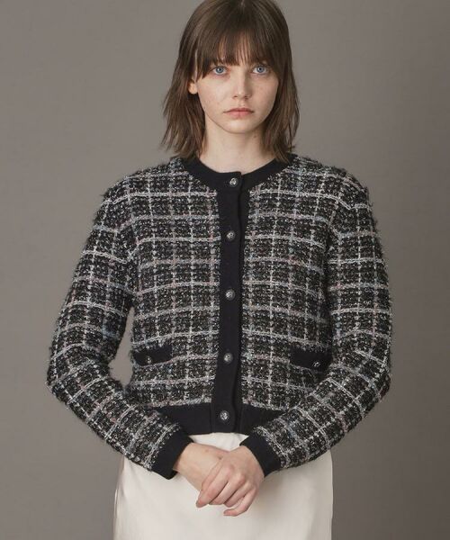 DRESSTERIOR / ドレステリア カーディガン・ボレロ | 【otonaMUSE 11月号掲載】ツイードニットカーディガン | 詳細5