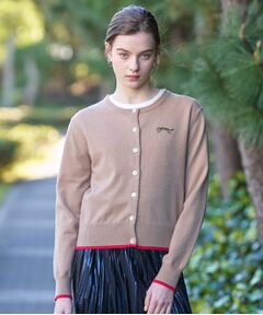 DRESSTERIOR / ドレステリア カーディガン・ボレロ | 【CLASSY．12月号掲載】タイガーエンブロイダリークルーネックカーディガン