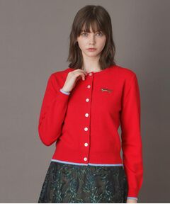 DRESSTERIOR / ドレステリア カーディガン・ボレロ | 【CLASSY．12月号掲載】タイガーエンブロイダリークルーネックカーディガン