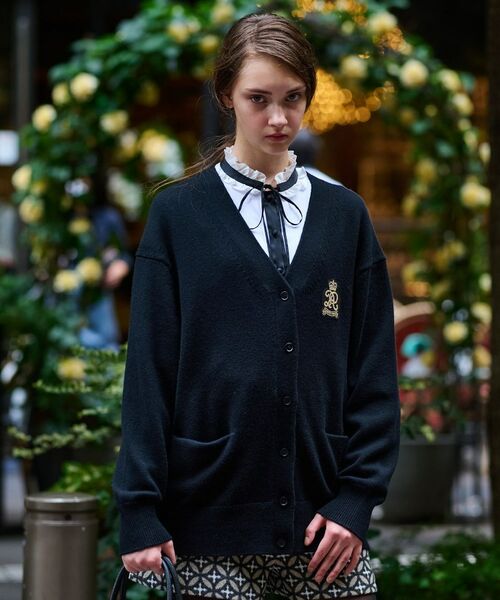 DRESSTERIOR / ドレステリア カーディガン・ボレロ | 【otonaMUSE 11月号掲載】レタードニットカーディガン | 詳細5