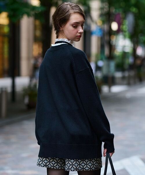 DRESSTERIOR / ドレステリア カーディガン・ボレロ | 【otonaMUSE 11月号掲載】レタードニットカーディガン | 詳細7