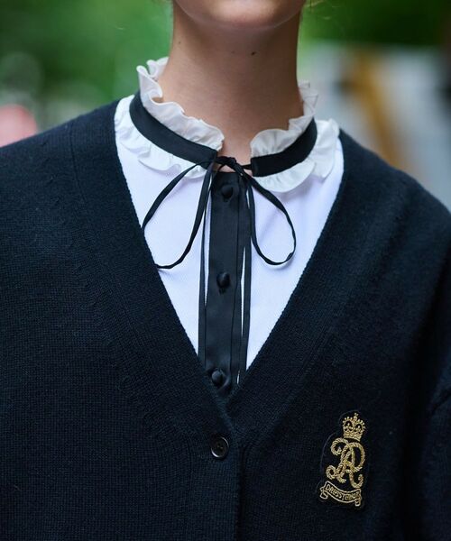 DRESSTERIOR / ドレステリア カーディガン・ボレロ | 【otonaMUSE 11月号掲載】レタードニットカーディガン | 詳細8