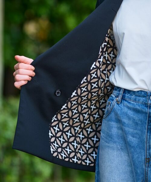 DRESSTERIOR / ドレステリア テーラードジャケット | 【セットアップ可/オンオフ】ブラックダブルジャケット | 詳細14