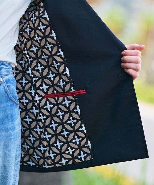 DRESSTERIOR / ドレステリア テーラードジャケット | 【セットアップ可/オンオフ】ブラックダブルジャケット | 詳細15