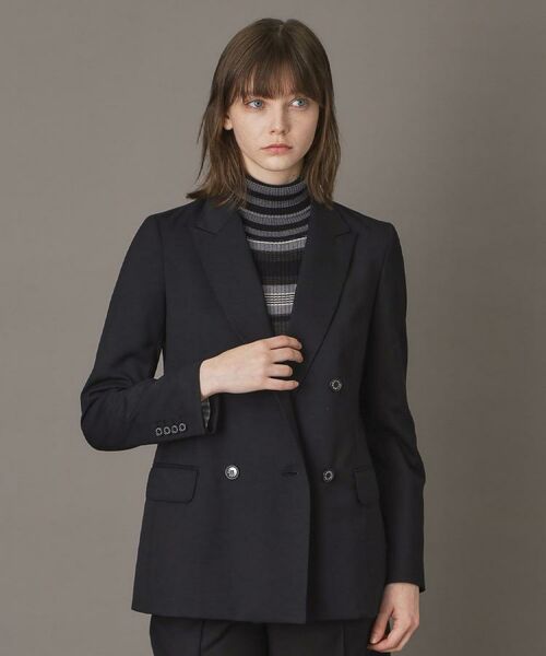 DRESSTERIOR / ドレステリア テーラードジャケット | 【セットアップ可/オンオフ】ブラックダブルジャケット | 詳細21