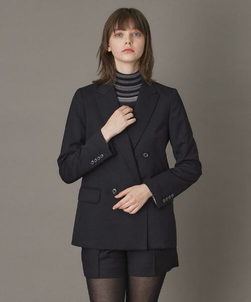 DRESSTERIOR / ドレステリア テーラードジャケット | 【セットアップ可/オンオフ】ブラックダブルジャケット | 詳細22