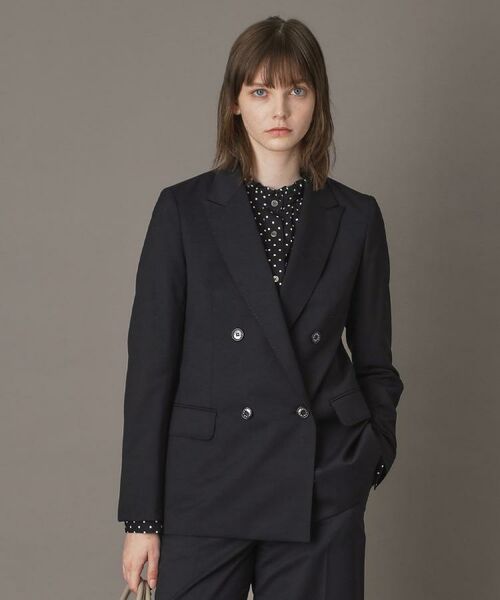 DRESSTERIOR / ドレステリア テーラードジャケット | 【セットアップ可/オンオフ】ブラックダブルジャケット | 詳細24