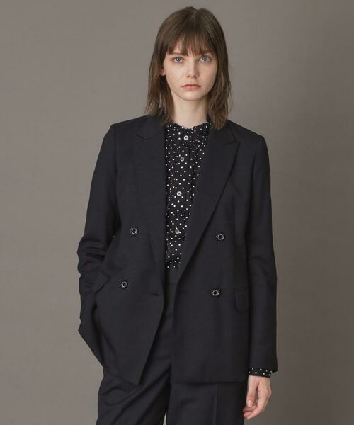 DRESSTERIOR / ドレステリア テーラードジャケット | 【セットアップ可/オンオフ】ブラックダブルジャケット | 詳細27
