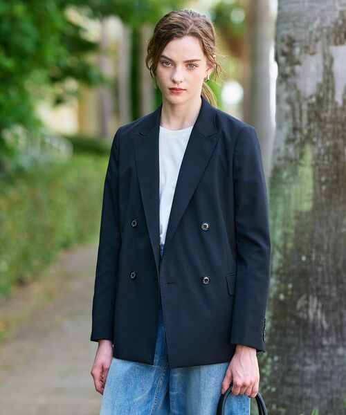 DRESSTERIOR / ドレステリア テーラードジャケット | 【セットアップ可/オンオフ】ブラックダブルジャケット | 詳細6