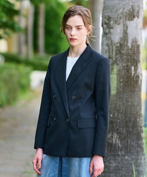 DRESSTERIOR / ドレステリア テーラードジャケット | 【セットアップ可/オンオフ】ブラックダブルジャケット | 詳細7