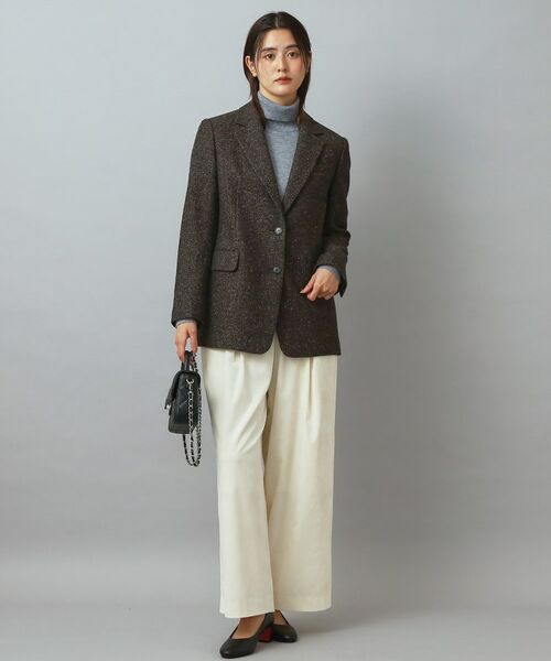 DRESSTERIOR / ドレステリア テーラードジャケット | カラーネップツイルジャケット | 詳細1