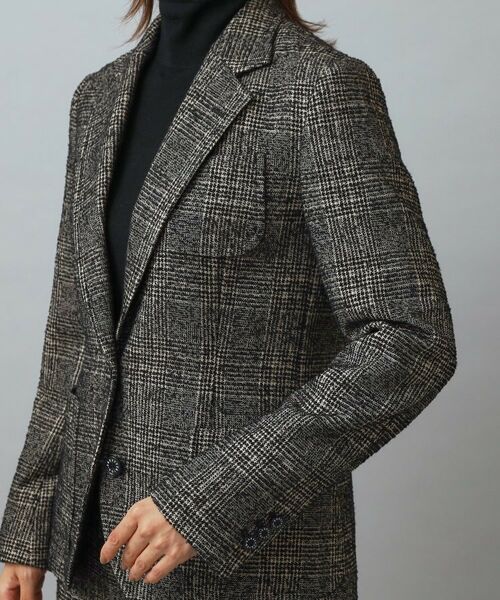 DRESSTERIOR / ドレステリア テーラードジャケット | ループグレンチェックジャケット | 詳細10