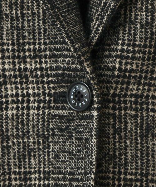 DRESSTERIOR / ドレステリア テーラードジャケット | ループグレンチェックジャケット | 詳細12