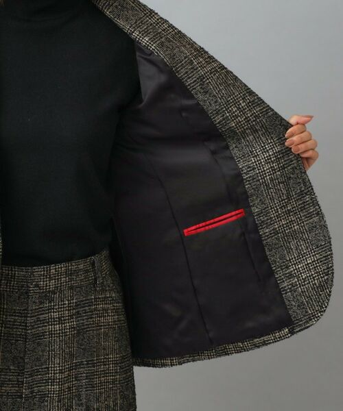 DRESSTERIOR / ドレステリア テーラードジャケット | ループグレンチェックジャケット | 詳細16